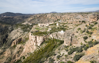 Wadis et montagne