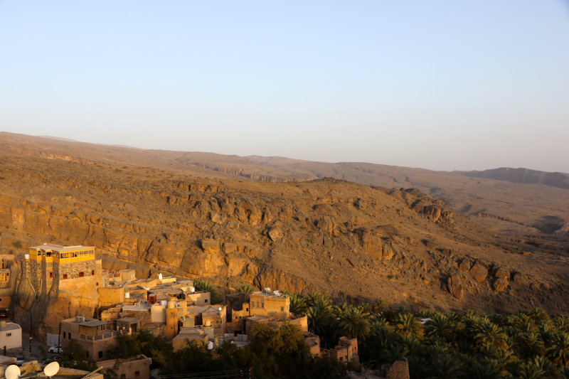 Mer, wadis et désert