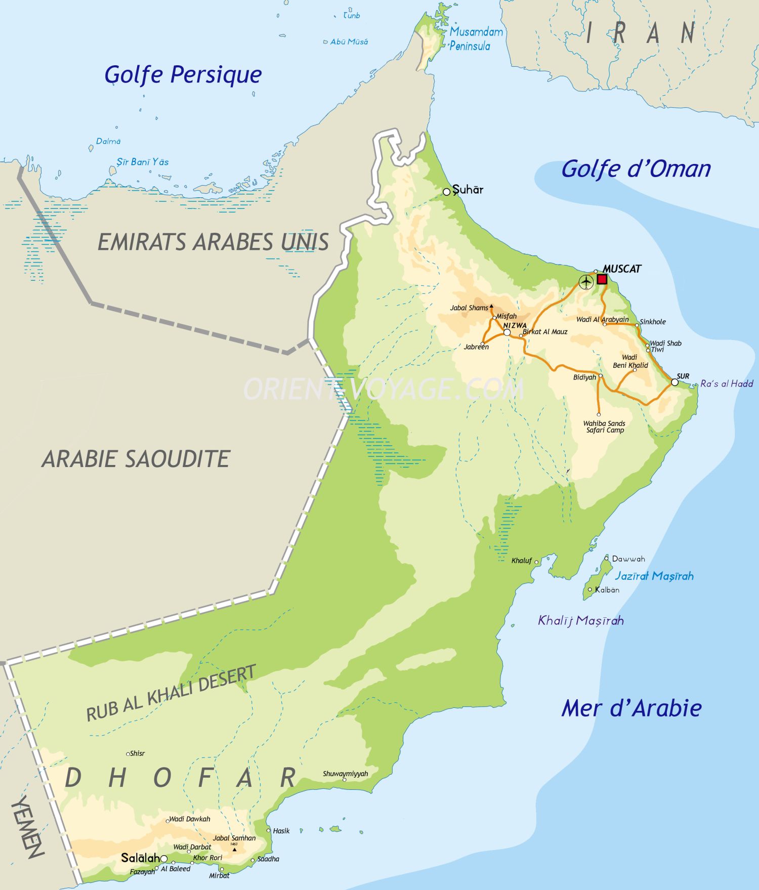 circuit d'oman