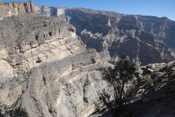 Grand Canyon von Arabien Jebel Shams
