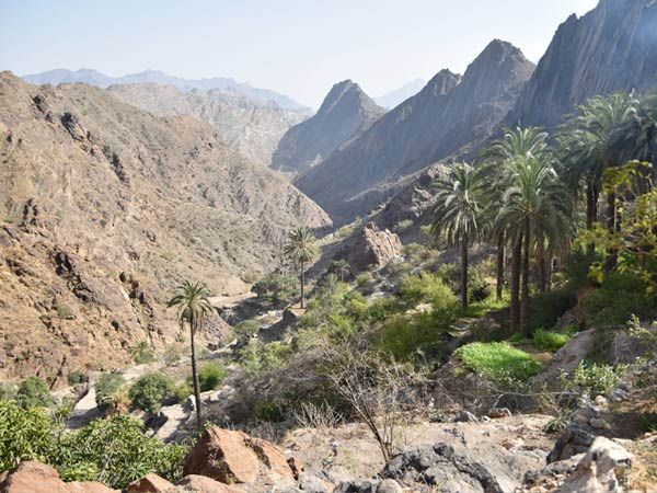 Trekking in oman